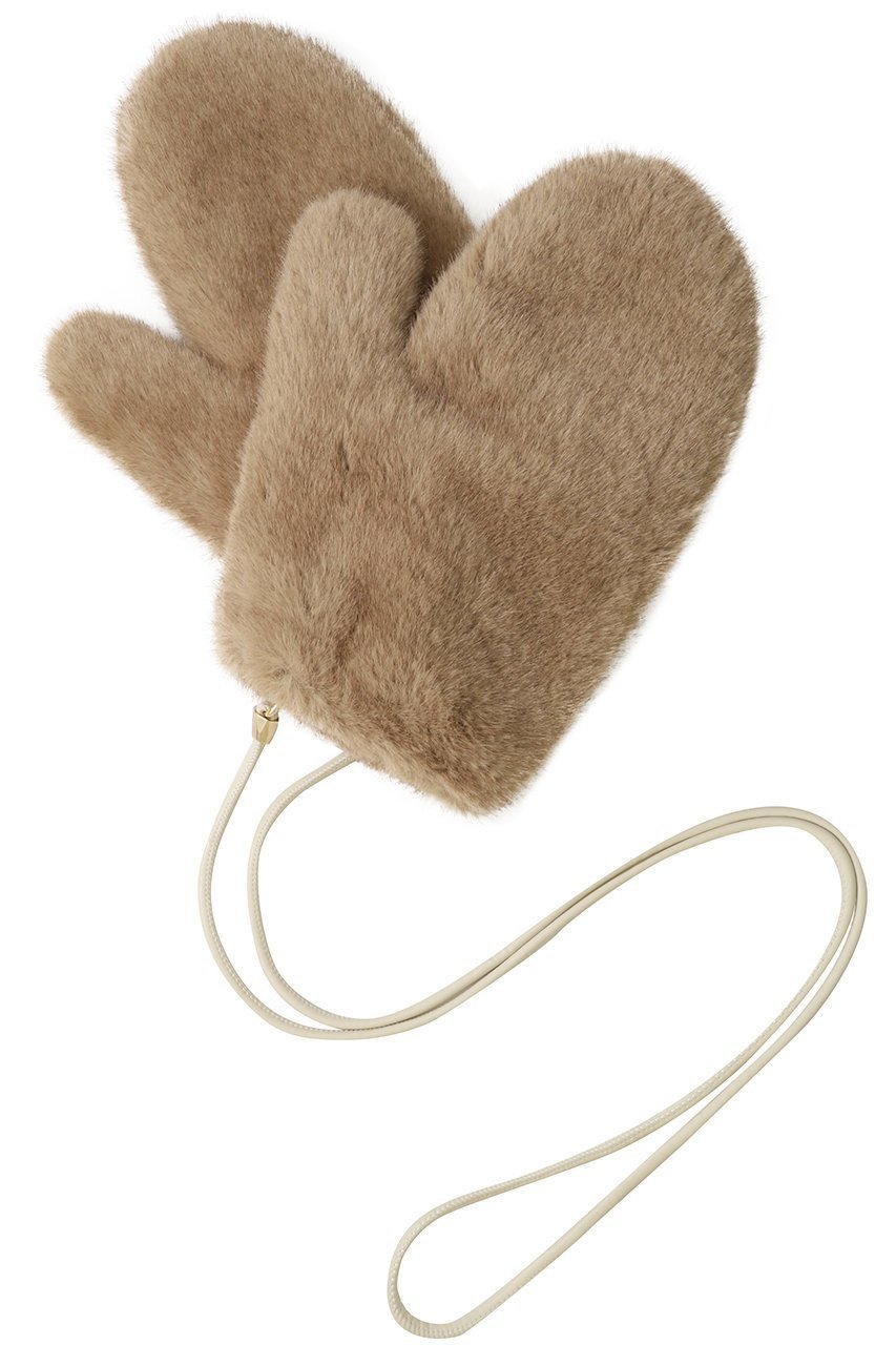 【リナージオ/LIGNAGGIO】のミンク風フェイクミトン インテリア・キッズ・メンズ・レディースファッション・服の通販 founy(ファニー) 　ファッション　Fashion　レディースファッション　Fashion for Women　フェイクファー　Faux Fur, Imitation Fur　傘　Umbrella, Parasol　A/W・秋冬　Autumn/Winter　防寒　Cold Protection, Winter-Ready　モカブラウン|ID: prp329100004732968 ipo3291000000034376927