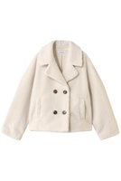 【リナージオ/LIGNAGGIO】のECOPELラムシャーリング風ショートジャケット 人気、トレンドファッション・服の通販 founy(ファニー) ファッション Fashion レディースファッション Fashion for Women アウター Coat / Outerwear Collection レディースジャケット・軽アウター Jackets シャーリング Shirring, Ruched ショート Short, Short Length ジャケット Jacket, Outerwear バランス Balance, Style Balance ボトム Bottoms, Lower Wear リアル Real, Realistic 再入荷 Restock / Back in Stock |ID:prp329100004732969