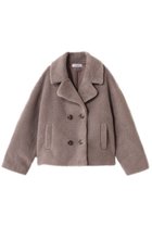 【リナージオ/LIGNAGGIO】のECOPELラムシャーリング風ショートジャケット モカ|ID:prp329100004732969