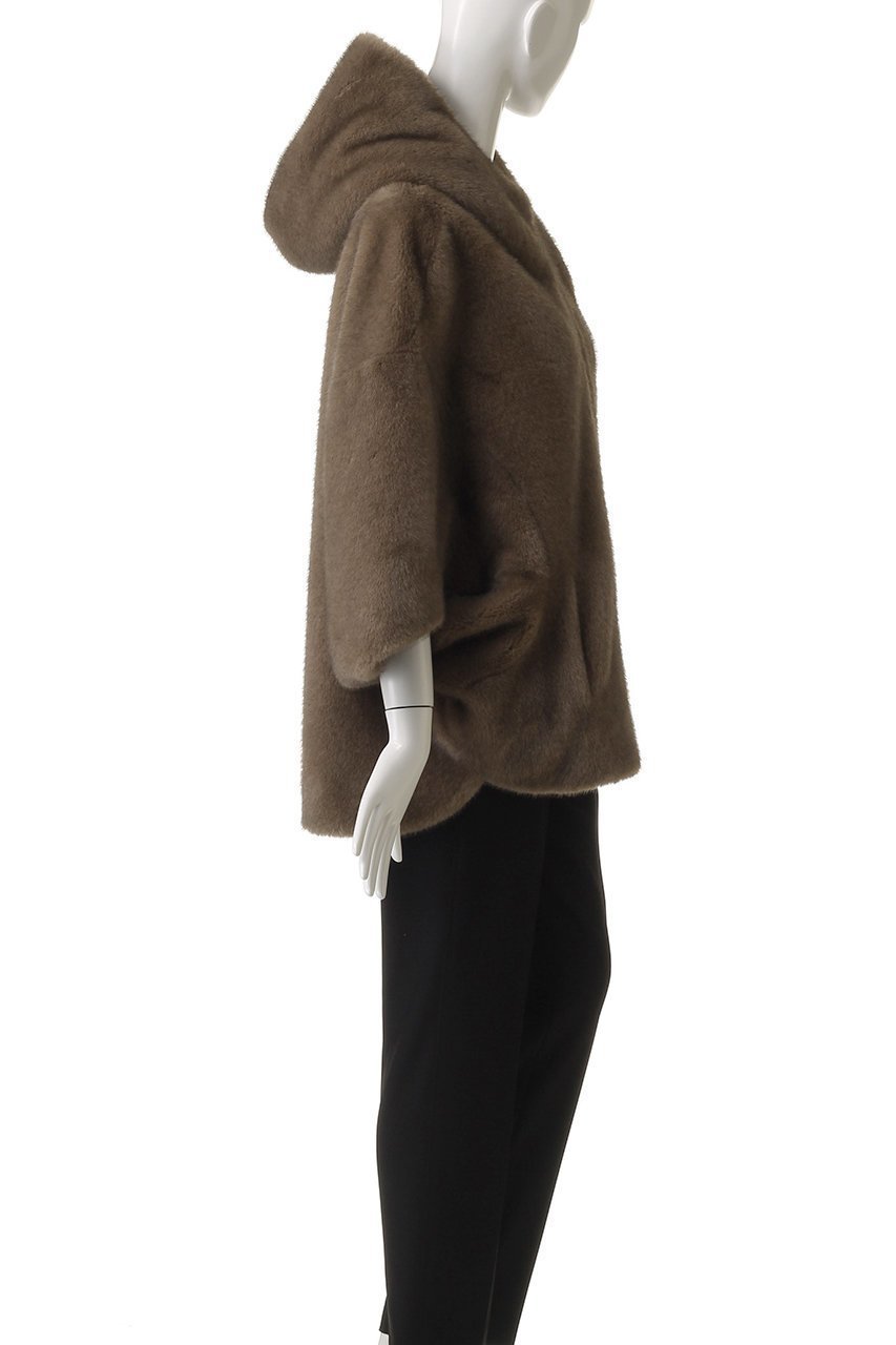 【リナージオ/LIGNAGGIO】のミンク風フェイク1枚仕立てフードジャケット 人気、トレンドファッション・服の通販 founy(ファニー) 　ファッション　Fashion　レディースファッション　Fashion for Women　アウター　Coat / Outerwear Collection　レディースジャケット・軽アウター　Jackets　ジャケット　Jacket, Outerwear　フェイク　Faux, Fake　フェイクファー　Faux Fur, Imitation Fur　リアル　Real, Realistic　エレガント 上品　Elegant　新作・新入荷　New Arrivals / New In　other-3|ID: prp329100004732971 ipo3291000000034187489