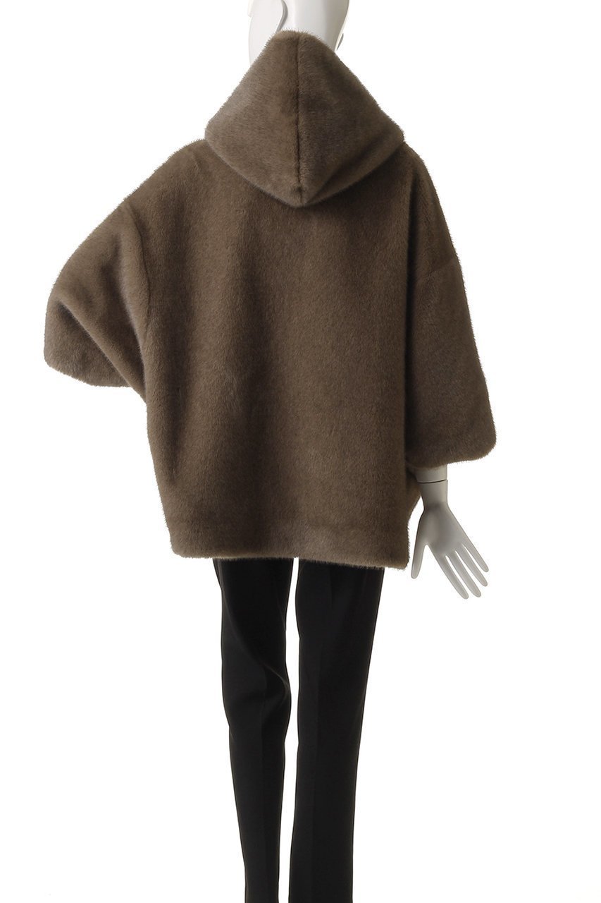 【リナージオ/LIGNAGGIO】のミンク風フェイク1枚仕立てフードジャケット 人気、トレンドファッション・服の通販 founy(ファニー) 　ファッション　Fashion　レディースファッション　Fashion for Women　アウター　Coat / Outerwear Collection　レディースジャケット・軽アウター　Jackets　ジャケット　Jacket, Outerwear　フェイク　Faux, Fake　フェイクファー　Faux Fur, Imitation Fur　リアル　Real, Realistic　エレガント 上品　Elegant　新作・新入荷　New Arrivals / New In　other-4|ID: prp329100004732971 ipo3291000000034187490