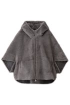 【リナージオ/LIGNAGGIO】のミンク風フェイク1枚仕立てフードジャケット 人気、トレンドファッション・服の通販 founy(ファニー) ファッション Fashion レディースファッション Fashion for Women アウター Coat / Outerwear Collection レディースジャケット・軽アウター Jackets ジャケット Jacket, Outerwear フェイク Faux, Fake フェイクファー Faux Fur, Imitation Fur リアル Real, Realistic エレガント 上品 Elegant 再入荷 Restock / Back in Stock thumbnail グレー|ID: prp329100004732971 ipo3291000000034269209