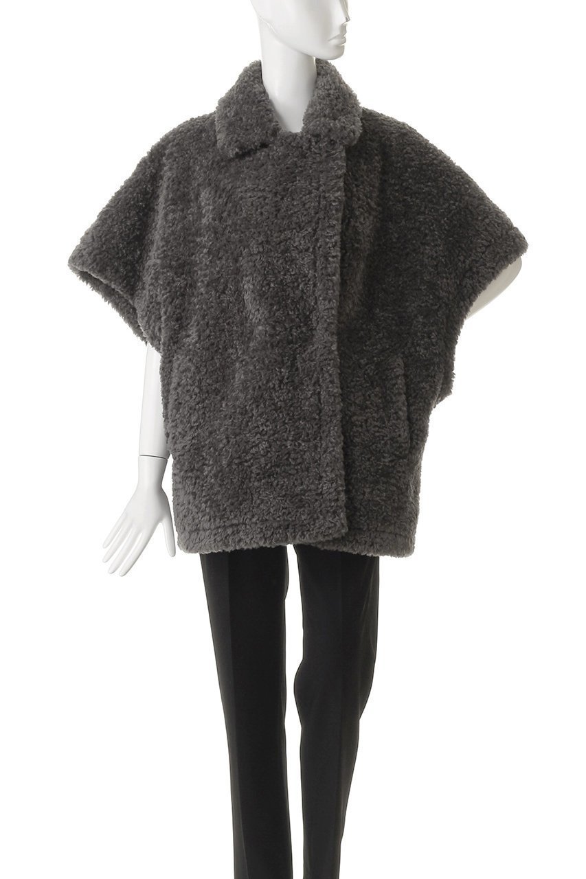 【リナージオ/LIGNAGGIO】のラム風フェイクフレンチスリープジレ 人気、トレンドファッション・服の通販 founy(ファニー) 　ファッション　Fashion　レディースファッション　Fashion for Women　アウター　Coat / Outerwear Collection　レディースジャケット・軽アウター　Jackets　ジャケット　Jacket, Outerwear　フェイク　Faux, Fake　ベスト　Vest, Waistcoat　新作・新入荷　New Arrivals / New In　other-2|ID: prp329100004732972 ipo3291000000034187497