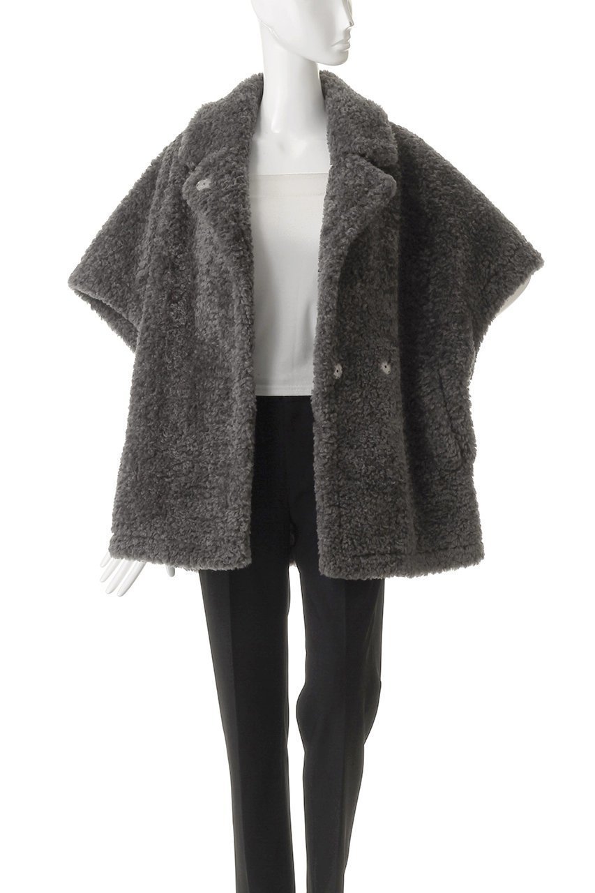 【リナージオ/LIGNAGGIO】のラム風フェイクフレンチスリープジレ 人気、トレンドファッション・服の通販 founy(ファニー) 　ファッション　Fashion　レディースファッション　Fashion for Women　アウター　Coat / Outerwear Collection　レディースジャケット・軽アウター　Jackets　ジャケット　Jacket, Outerwear　フェイク　Faux, Fake　ベスト　Vest, Waistcoat　新作・新入荷　New Arrivals / New In　other-7|ID: prp329100004732972 ipo3291000000034187502