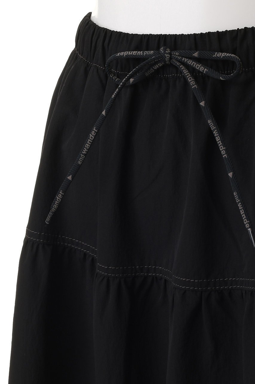 【アンドワンダー/and wander】のcrinkled nylon スカート 人気、トレンドファッション・服の通販 founy(ファニー) 　ファッション　Fashion　レディースファッション　Fashion for Women　スカート　Skirts　ロングスカート　Long Skirts / Maxi & Midi Skirts　アウトドア　Outdoor Clothing　スポーティ　Sporty, Casual Athletic　ロング　Long, Long-Length　軽量　Lightweight, Ultra Light　other-5|ID: prp329100004732973 ipo3291000000035754481