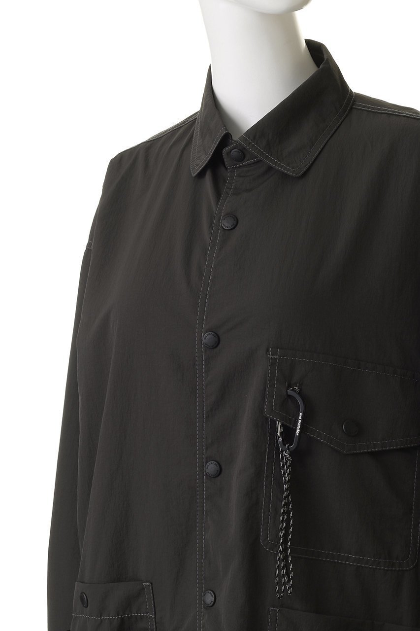 【アンドワンダー/and wander】の【UNISEX】crinkled nylon シャツ ジャケット 人気、トレンドファッション・服の通販 founy(ファニー) 　ファッション　Fashion　レディースファッション　Fashion for Women　アウター　Coat / Outerwear Collection　レディースジャケット・軽アウター　Jackets　ブルゾンジャケット・スポーティアウター　Blouson Jackets　ユニセックス　Unisex, Genderless　アウトドア　Outdoor Clothing　ジャケット　Jacket, Outerwear　ブルゾン　Blouson, Bomber Jacket　ポケット　Pocket, Pocket Detail　新作・新入荷　New Arrivals / New In　軽量　Lightweight, Ultra Light　other-5|ID: prp329100004732974 ipo3291000000034187517