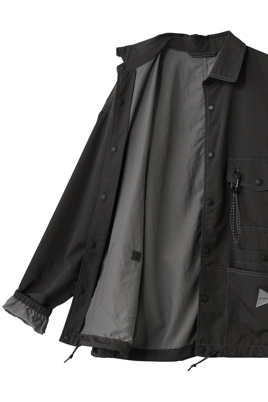 【アンドワンダー/and wander】の【UNISEX】crinkled nylon シャツ ジャケット 人気、トレンドファッション・服の通販 founy(ファニー) 　ファッション　Fashion　レディースファッション　Fashion for Women　アウター　Coat / Outerwear Collection　レディースジャケット・軽アウター　Jackets　ブルゾンジャケット・スポーティアウター　Blouson Jackets　ユニセックス　Unisex, Genderless　アウトドア　Outdoor Clothing　ジャケット　Jacket, Outerwear　ブルゾン　Blouson, Bomber Jacket　ポケット　Pocket, Pocket Detail　新作・新入荷　New Arrivals / New In　軽量　Lightweight, Ultra Light　other-6|ID: prp329100004732974 ipo3291000000034187518
