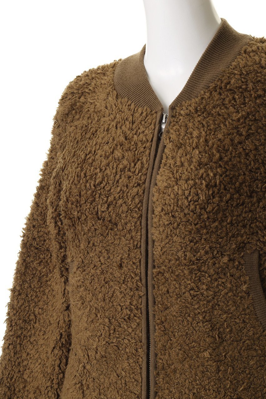 【アルアバイル/allureville】のニットボアブルゾン 人気、トレンドファッション・服の通販 founy(ファニー) 　ファッション　Fashion　レディースファッション　Fashion for Women　アウター　Coat / Outerwear Collection　レディースジャケット・軽アウター　Jackets　ブルゾンジャケット・スポーティアウター　Blouson Jackets　インナー　Innerwear　ジャケット　Jacket, Outerwear　ストレッチ　Stretch, Stretchy Fabric　スポーティ　Sporty, Casual Athletic　ブルゾン　Blouson, Bomber Jacket　モコモコ　Fuzzy, Fluffy　再入荷　Restock / Back in Stock　冬　Winter / This Winter　秋　Autumn　A/W・秋冬　Autumn/Winter　other-5|ID: prp329100004732976 ipo3291000000034294489