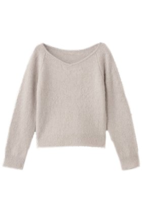 【アルアバイル/allureville】 【Loulou Willoughby】カシミヤブレンドファー加工プルオーバー人気、トレンドファッション・服の通販 founy(ファニー) ファッション Fashion レディースファッション Fashion for Women トップス・カットソー Cut & Sew Tops ニット Knit Tops & Sweaters カジュアルプルオーバー・ニットトップス Pullovers & Knit Tops / Casual Pullovers コンパクト Compact, Small Size デニム Denim, Jeans Material バランス Balance, Style Balance フレア Flare, Flared ミックス Mix, Mixed Style 新作・新入荷 New Arrivals / New In |ID:prp329100004732978