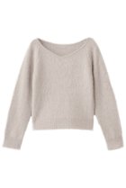 【アルアバイル/allureville】の【Loulou Willoughby】カシミヤブレンドファー加工プルオーバー 人気、トレンドファッション・服の通販 founy(ファニー) ファッション Fashion レディースファッション Fashion for Women トップス・カットソー Cut & Sew Tops ニット Knit Tops & Sweaters カジュアルプルオーバー・ニットトップス Pullovers & Knit Tops / Casual Pullovers コンパクト Compact, Small Size デニム Denim, Jeans Material バランス Balance, Style Balance フレア Flare, Flared ミックス Mix, Mixed Style 新作・新入荷 New Arrivals / New In thumbnail ライトベージュ|ID: prp329100004732978 ipo3291000000034187544