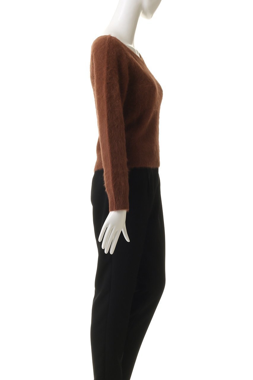 【アルアバイル/allureville】の【Loulou Willoughby】カシミヤブレンドファー加工プルオーバー 人気、トレンドファッション・服の通販 founy(ファニー) 　ファッション　Fashion　レディースファッション　Fashion for Women　トップス・カットソー　Cut & Sew Tops　ニット　Knit Tops & Sweaters　カジュアルプルオーバー・ニットトップス　Pullovers & Knit Tops / Casual Pullovers　コンパクト　Compact, Small Size　デニム　Denim, Jeans Material　バランス　Balance, Style Balance　フレア　Flare, Flared　ミックス　Mix, Mixed Style　新作・新入荷　New Arrivals / New In　other-3|ID: prp329100004732978 ipo3291000000034187549