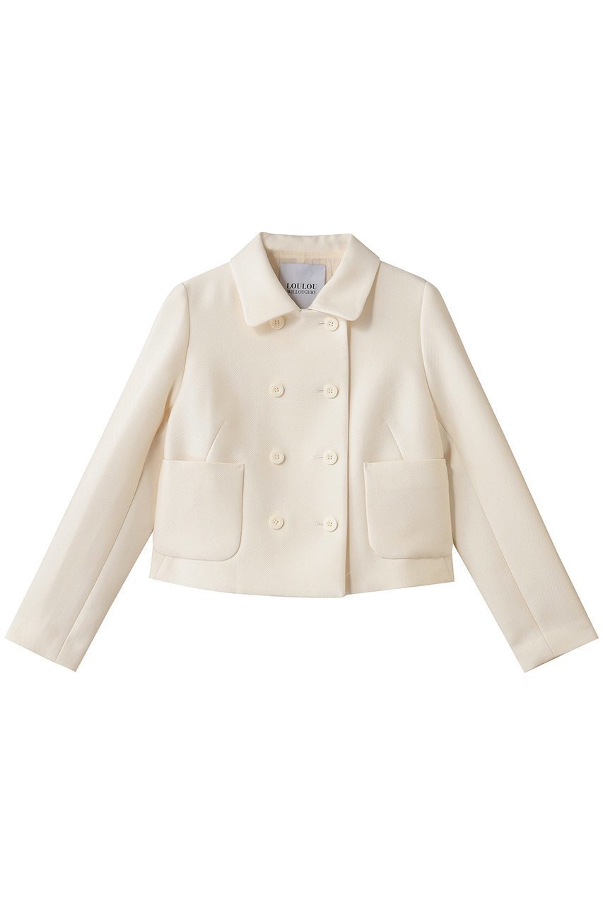 【アルアバイル/allureville】の【Loulou Willoughby】ブライトウーリーステンカラージャケット 人気、トレンドファッション・服の通販 founy(ファニー) 　ファッション　Fashion　レディースファッション　Fashion for Women　アウター　Coat / Outerwear Collection　レディースジャケット・軽アウター　Jackets　コンパクト　Compact, Small Size　ショート　Short, Short Length　ジャケット　Jacket, Outerwear　トレンド　Trend, Trending Now　新作・新入荷　New Arrivals / New In　 other-1|ID: prp329100004732980 ipo3291000000034187562