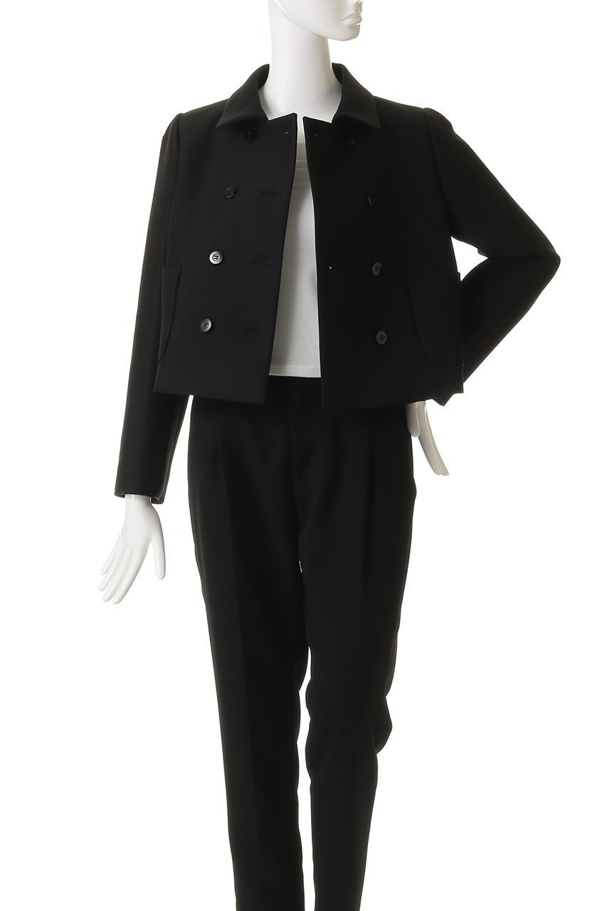 【アルアバイル/allureville】の【Loulou Willoughby】ブライトウーリーステンカラージャケット 人気、トレンドファッション・服の通販 founy(ファニー) 　ファッション　Fashion　レディースファッション　Fashion for Women　アウター　Coat / Outerwear Collection　レディースジャケット・軽アウター　Jackets　コンパクト　Compact, Small Size　ショート　Short, Short Length　ジャケット　Jacket, Outerwear　トレンド　Trend, Trending Now　新作・新入荷　New Arrivals / New In　other-7|ID: prp329100004732980 ipo3291000000034187570