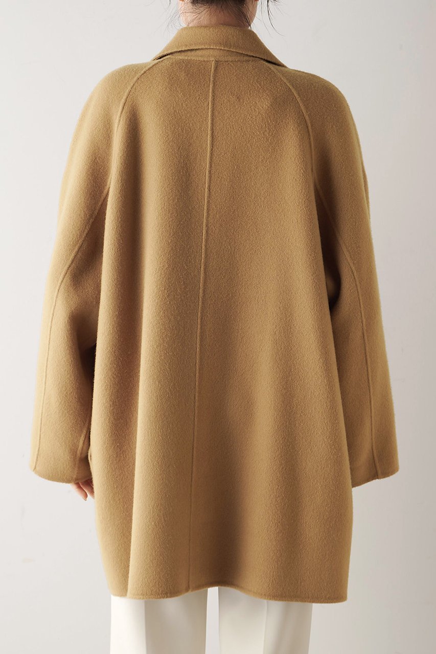 【ウィムガゼット/Whim Gazette】のリバーPコート 人気、トレンドファッション・服の通販 founy(ファニー) 　ファッション　Fashion　レディースファッション　Fashion for Women　アウター　Coat / Outerwear Collection　コート・ロングコート・ピーコート　Long Coats, Peacoats & More　Pコート　Pea Coats　インナー　Innerwear　ショート　Short, Short Length　ベーシック　Basic, Essential　ロング　Long, Long-Length　エレガント 上品　Elegant　新作・新入荷　New Arrivals / New In　防寒　Cold Protection, Winter-Ready　other-7|ID: prp329100004732982 ipo3291000000034187588