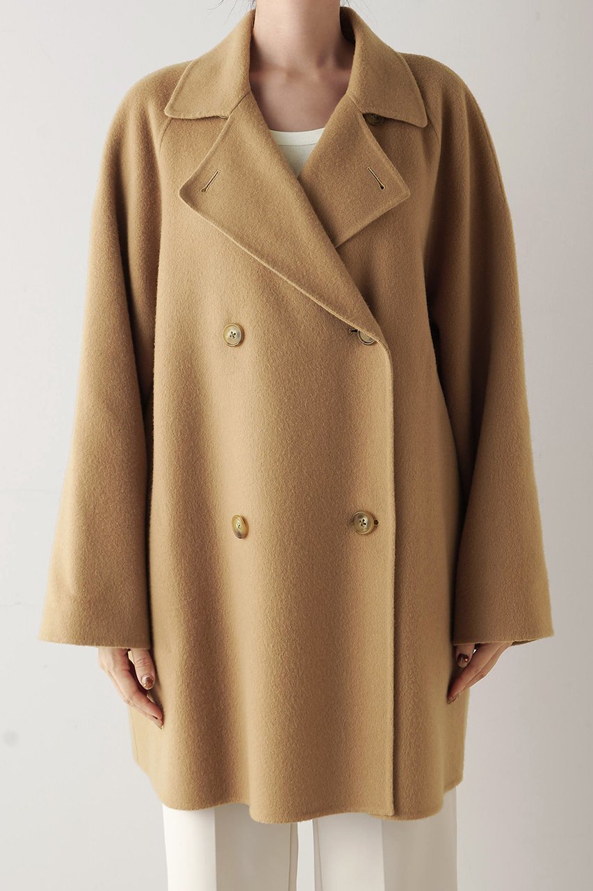 【ウィムガゼット/Whim Gazette】のリバーPコート 人気、トレンドファッション・服の通販 founy(ファニー) 　ファッション　Fashion　レディースファッション　Fashion for Women　アウター　Coat / Outerwear Collection　コート・ロングコート・ピーコート　Long Coats, Peacoats & More　Pコート　Pea Coats　インナー　Innerwear　ショート　Short, Short Length　ベーシック　Basic, Essential　ロング　Long, Long-Length　エレガント 上品　Elegant　防寒　Cold Protection, Winter-Ready　other-5|ID: prp329100004732982 ipo3291000000035754521