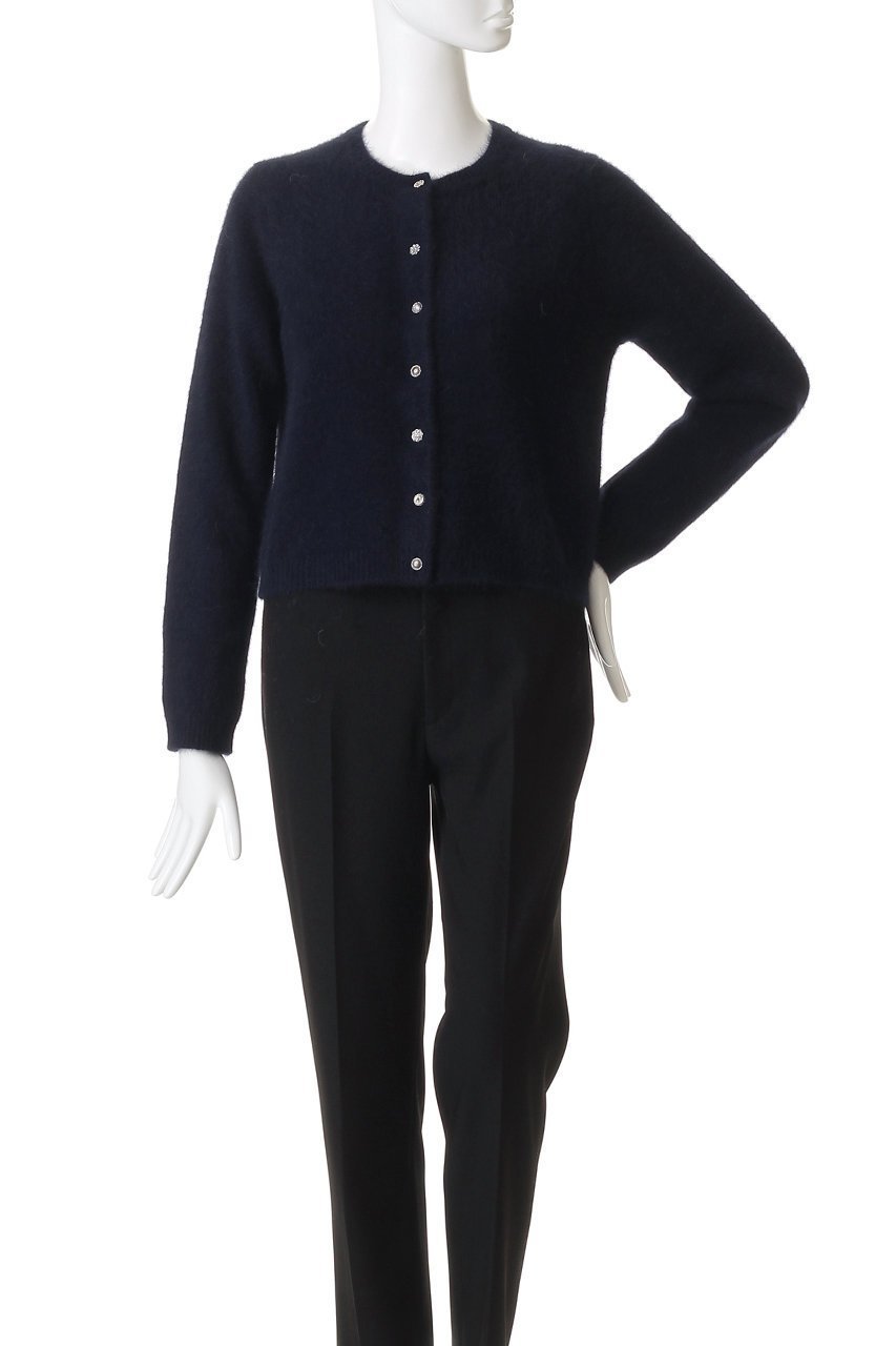 【アナイ/ANAYI】のフラッフィアソート釦カーディガン 人気、トレンドファッション・服の通販 founy(ファニー) 　ファッション　Fashion　レディースファッション　Fashion for Women　トップス・カットソー　Cut & Sew Tops　ニット　Knit Tops & Sweaters　カーディガン・羽織り　Layered Style Cardigans　カーディガン　Cardigan, Knitwear　コンパクト　Compact, Small Size　パーティ　Party, Party Style　ミックス　Mix, Mixed Style　エレガント 上品　Elegant　A/W・秋冬　Autumn/Winter　other-2|ID: prp329100004732989 ipo3291000000035754546