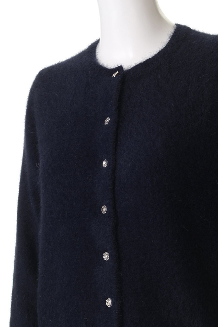 【アナイ/ANAYI】のフラッフィアソート釦カーディガン 人気、トレンドファッション・服の通販 founy(ファニー) 　ファッション　Fashion　レディースファッション　Fashion for Women　トップス・カットソー　Cut & Sew Tops　ニット　Knit Tops & Sweaters　カーディガン・羽織り　Layered Style Cardigans　カーディガン　Cardigan, Knitwear　コンパクト　Compact, Small Size　パーティ　Party, Party Style　ミックス　Mix, Mixed Style　エレガント 上品　Elegant　A/W・秋冬　Autumn/Winter　other-5|ID: prp329100004732989 ipo3291000000035754549