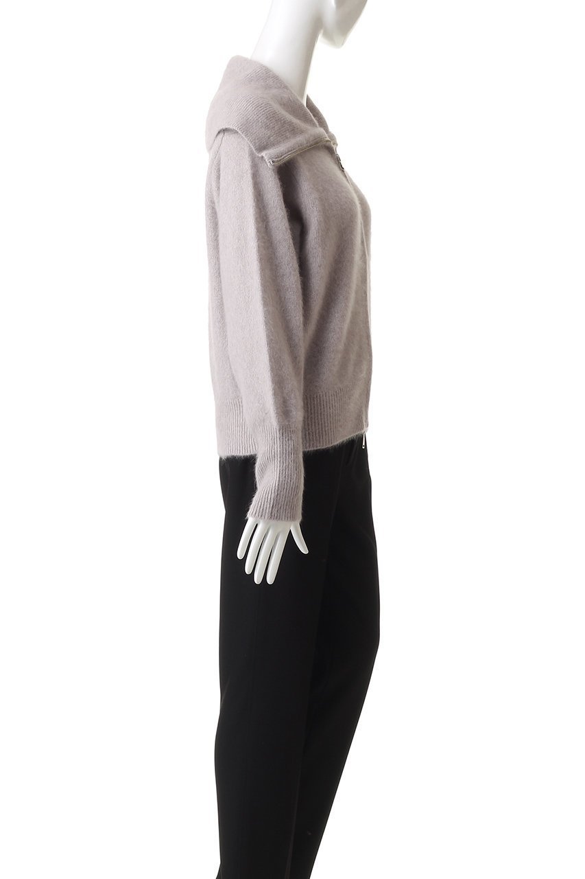 【アナイ/ANAYI】のフラッフィジップアップカーディガン 人気、トレンドファッション・服の通販 founy(ファニー) 　ファッション　Fashion　レディースファッション　Fashion for Women　トップス・カットソー　Cut & Sew Tops　ニット　Knit Tops & Sweaters　カーディガン・羽織り　Layered Style Cardigans　カーディガン　Cardigan, Knitwear　ミックス　Mix, Mixed Style　新作・新入荷　New Arrivals / New In　秋　Autumn　other-3|ID: prp329100004732990 ipo3291000000034187668