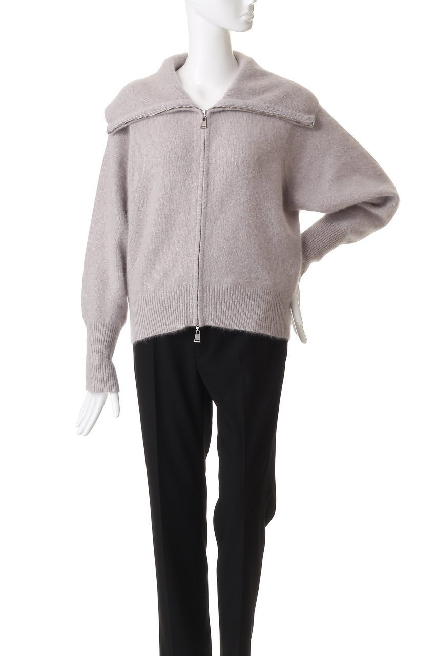 【アナイ/ANAYI】のフラッフィジップアップカーディガン 人気、トレンドファッション・服の通販 founy(ファニー) ファッション Fashion レディースファッション Fashion for Women トップス・カットソー Cut & Sew Tops ニット Knit Tops & Sweaters カーディガン・羽織り Layered Style Cardigans カーディガン Cardigan, Knitwear ミックス Mix, Mixed Style 秋 Autumn other-2|ID: prp329100004732990 ipo3291000000036078507