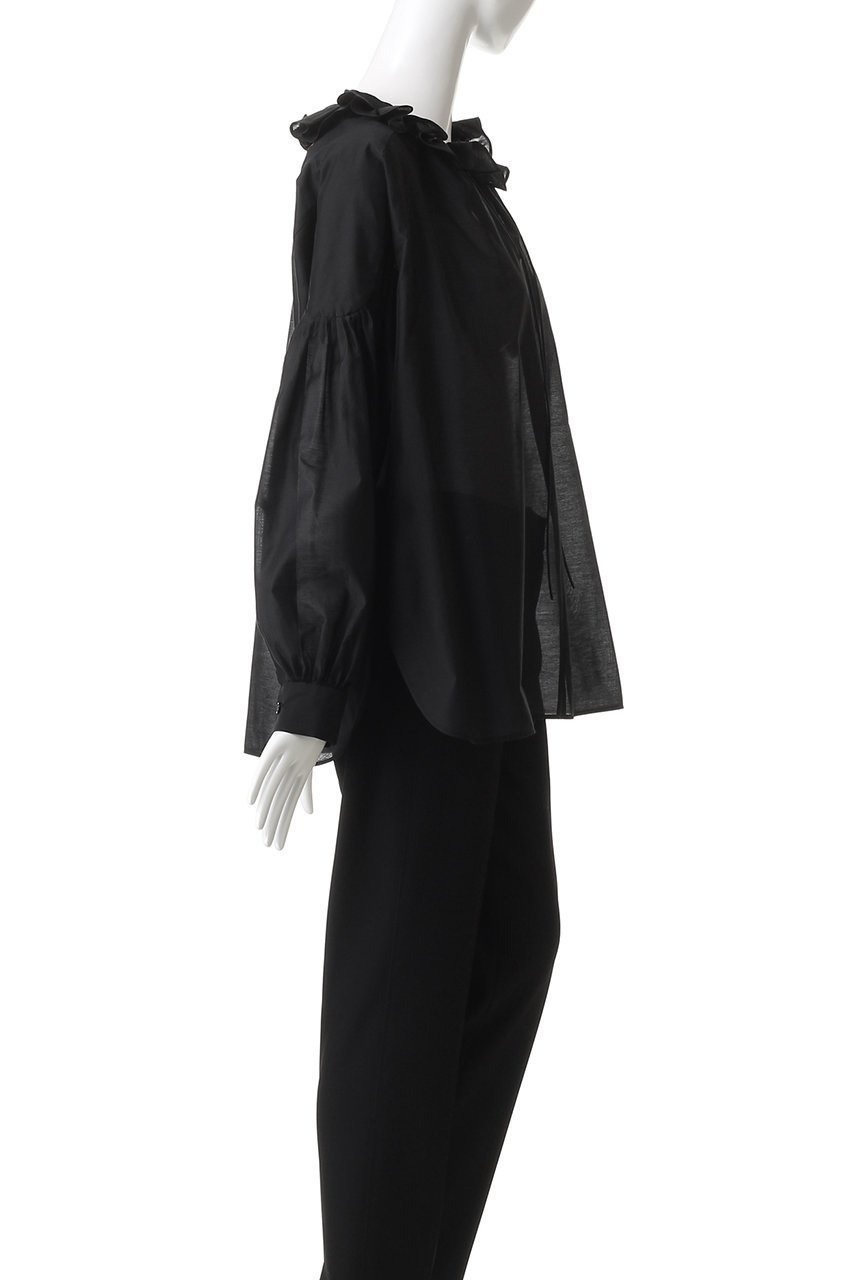 【デパリエ/DEPAREILLE】のシアータフタフリルブラウス 人気、トレンドファッション・服の通販 founy(ファニー) 　ファッション　Fashion　レディースファッション　Fashion for Women　トップス・カットソー　Cut & Sew Tops　シャツ・ブラウス・オフィスカジュアル　Elegant Blouses & Button-Ups　ギャザー　Gathered, Ruffled　ジャケット　Jacket, Outerwear　スリーブ　Sleeve, Long Sleeve / Short Sleeve　タフタ　Taffeta, Structured Fabric　フリル　Frill, Ruffle　リボン　Ribbon, Bow　ロング　Long, Long-Length　新作・新入荷　New Arrivals / New In　other-3|ID: prp329100004732992 ipo3291000000034187689