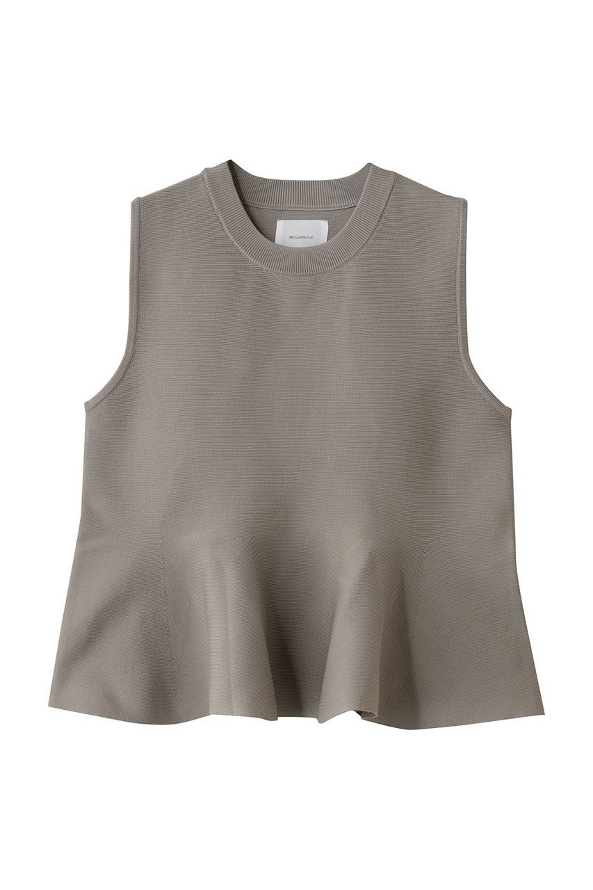 【ミディウミソリッド/MIDIUMISOLID】のpeplum vest ベスト インテリア・キッズ・メンズ・レディースファッション・服の通販 founy(ファニー) 　ファッション　Fashion　レディースファッション　Fashion for Women　トップス・カットソー　Cut & Sew Tops　ニット　Knit Tops & Sweaters　ベスト&ジレ / 重ね着スタイル　Vests & Gilets　カジュアルプルオーバー・ニットトップス　Pullovers & Knit Tops / Casual Pullovers　インナー　Innerwear　ジャケット　Jacket, Outerwear　フレア　Flare, Flared　ベスト　Vest, Waistcoat　ペプラム　Peplum, Flared Hem　新作・新入荷　New Arrivals / New In　beige|ID: prp329100004732994 ipo3291000000034187706