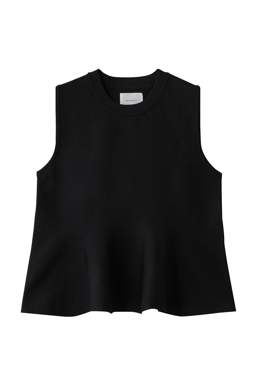 【ミディウミソリッド/MIDIUMISOLID】のペプラムベスト インテリア・キッズ・メンズ・レディースファッション・服の通販 founy(ファニー) 　ファッション　Fashion　レディースファッション　Fashion for Women　トップス・カットソー　Cut & Sew Tops　ニット　Knit Tops & Sweaters　ベスト&ジレ / 重ね着スタイル　Vests & Gilets　カジュアルプルオーバー・ニットトップス　Pullovers & Knit Tops / Casual Pullovers　インナー　Innerwear　ジャケット　Jacket, Outerwear　フレア　Flare, Flared　ベスト　Vest, Waistcoat　ペプラム　Peplum, Flared Hem　black|ID: prp329100004732994 ipo3291000000036004928