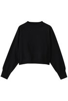 【ミディウミソリッド/MIDIUMISOLID】のショートワイドプルオーバー 人気、トレンドファッション・服の通販 founy(ファニー) ファッション Fashion レディースファッション Fashion for Women トップス・カットソー Cut & Sew Tops ニット Knit Tops & Sweaters カジュアルプルオーバー・ニットトップス Pullovers & Knit Tops / Casual Pullovers クロップド Cropped, Short Length シンプル Simple, Minimal トレンド Trend, Trending Now ボトルネック Bottle Neck, Mock Neck thumbnail black|ID: prp329100004732995 ipo3291000000036078522