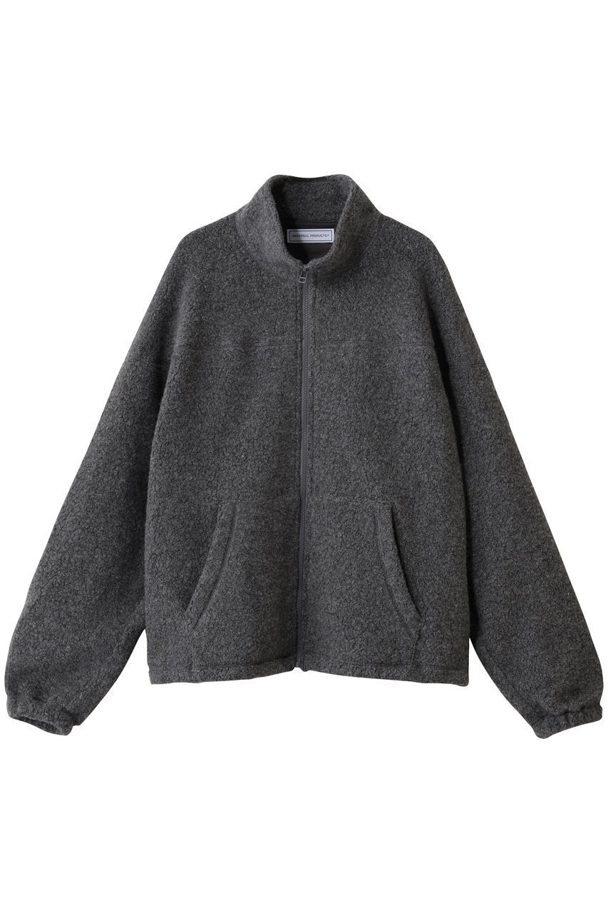 【ユニバーサルプロダクツ/UNIVERSAL PRODUCTS / MEN】の【MEN】WOOL FLEECE DERBY JACKET/ジャケット インテリア・キッズ・メンズ・レディースファッション・服の通販 founy(ファニー) 　ファッション　Fashion　メンズファッション　Fashion for Men　クラシック　Classic, Timeless Style　ジャケット　Jacket, Outerwear　フォルム　Silhouette, Form　ポケット　Pocket, Pocket Detail　新作・新入荷　New Arrivals / New In　GRAY|ID: prp329100004732997 ipo3291000000034187741