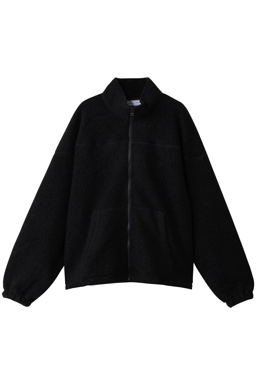【ユニバーサルプロダクツ/UNIVERSAL PRODUCTS / MEN】の【MEN】WOOL FLEECE DERBY JACKET/ジャケット インテリア・キッズ・メンズ・レディースファッション・服の通販 founy(ファニー) 　ファッション　Fashion　メンズファッション　Fashion for Men　クラシック　Classic, Timeless Style　ジャケット　Jacket, Outerwear　フォルム　Silhouette, Form　ポケット　Pocket, Pocket Detail　新作・新入荷　New Arrivals / New In　BLACK|ID: prp329100004732997 ipo3291000000034187742
