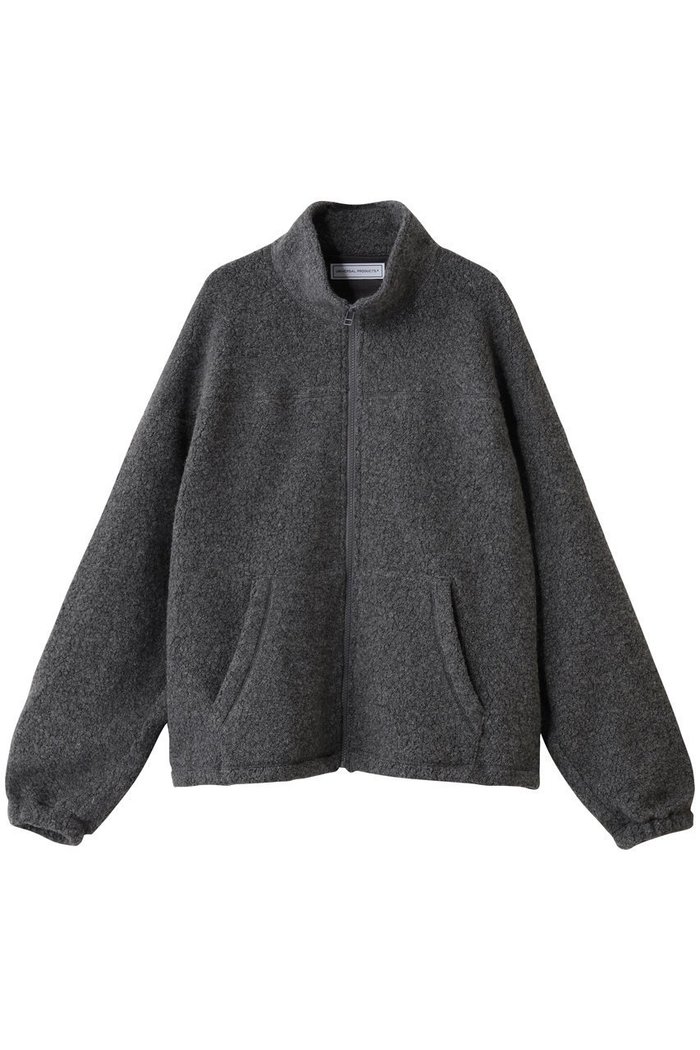 【ユニバーサルプロダクツ/UNIVERSAL PRODUCTS / MEN】の【MEN】WOOL FLEECE DERBY JACKET/ジャケット インテリア・キッズ・メンズ・レディースファッション・服の通販 founy(ファニー) https://founy.com/ ファッション Fashion メンズファッション Fashion for Men クラシック Classic, Timeless Style ジャケット Jacket, Outerwear フォルム Silhouette, Form ポケット Pocket, Pocket Detail |ID: prp329100004732997 ipo3291000000035888981