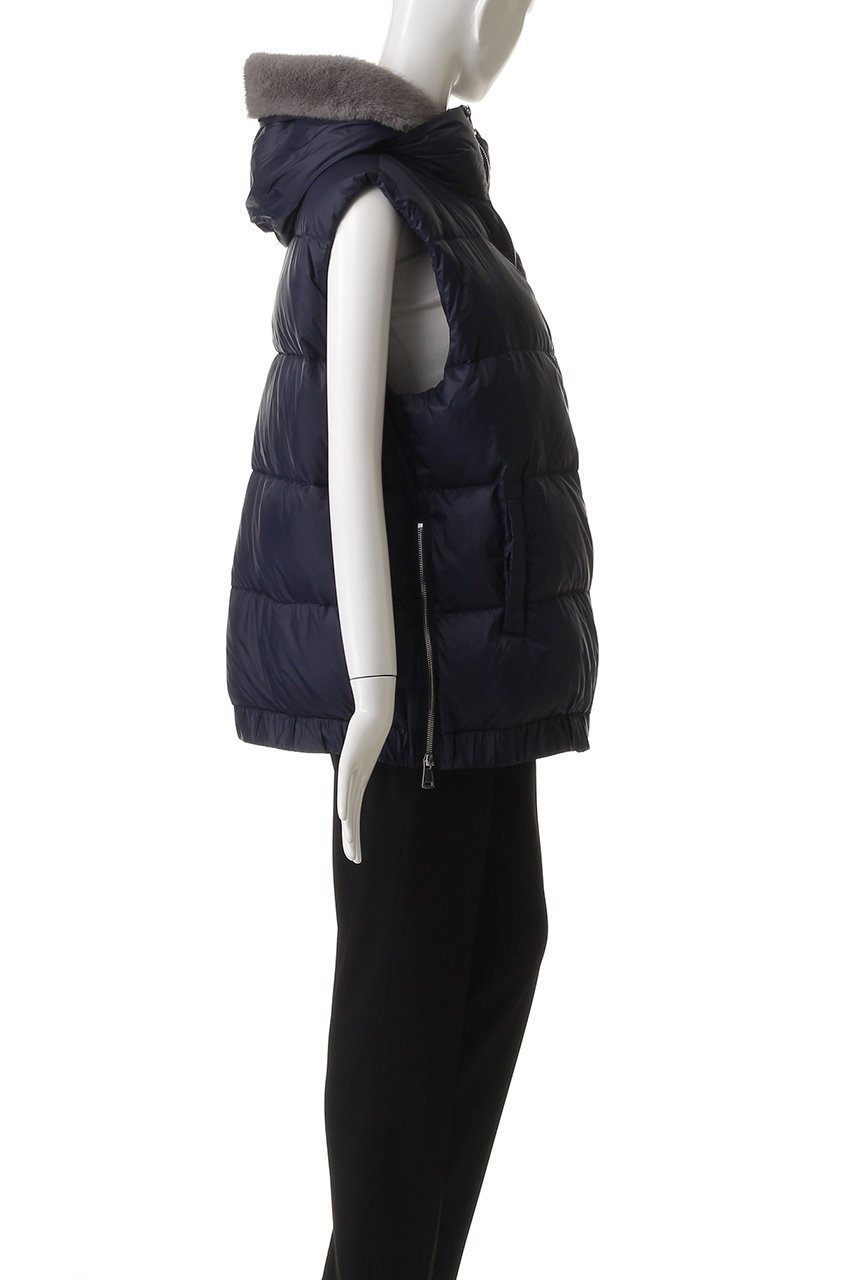 【リナージオ/LIGNAGGIO】のミンク風フェイクダウンジレ 人気、トレンドファッション・服の通販 founy(ファニー) 　ファッション　Fashion　レディースファッション　Fashion for Women　アウター　Coat / Outerwear Collection　レディースジャケット・軽アウター　Jackets　シンプル　Simple, Minimal　ジャケット　Jacket, Outerwear　ダウン　Down, Puffer　フェイクファー　Faux Fur, Imitation Fur　ベスト　Vest, Waistcoat　リュクス　Luxury, Elegant, High-End, Chic　新作・新入荷　New Arrivals / New In　A/W・秋冬　Autumn/Winter　other-3|ID: prp329100004732998 ipo3291000000034187759