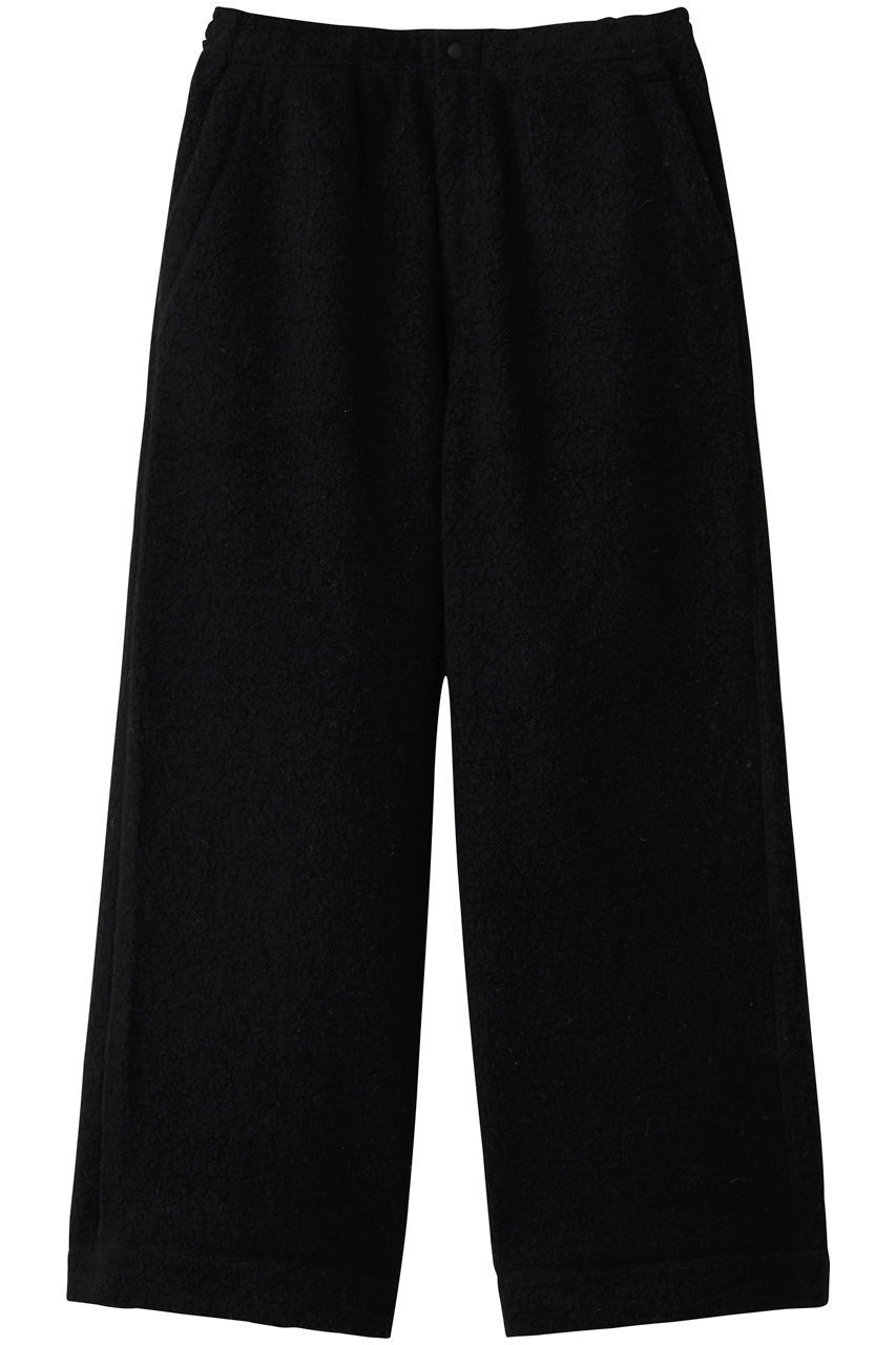 【ユニバーサルプロダクツ/UNIVERSAL PRODUCTS / MEN】の【MEN】WOOL FLEECE PANTS/パンツ インテリア・キッズ・メンズ・レディースファッション・服の通販 founy(ファニー) 　ファッション　Fashion　メンズファッション　Fashion for Men　ボトムス　Bottoms　リラックス　Relax, Relaxed Fit　冬　Winter / This Winter　新作・新入荷　New Arrivals / New In　BLACK|ID: prp329100004733000 ipo3291000000034187771