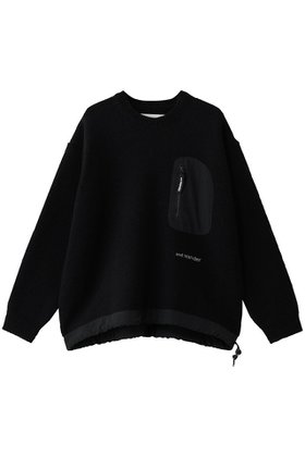 【アンドワンダー/and wander】の【UNISEX】shetland wool セーター 人気、トレンドファッション・服の通販 founy(ファニー) ファッション Fashion レディースファッション Fashion for Women トップス・カットソー Cut & Sew Tops ニット Knit Tops & Sweaters カジュアルプルオーバー・ニットトップス Pullovers & Knit Tops / Casual Pullovers ユニセックス Unisex, Genderless アウトドア Outdoor Clothing セーター Sweater, Knitwear ドローコード Drawcord, Drawstring Cord ポケット Pocket, Pocket Detail 新作・新入荷 New Arrivals / New In |ID:prp329100004734394