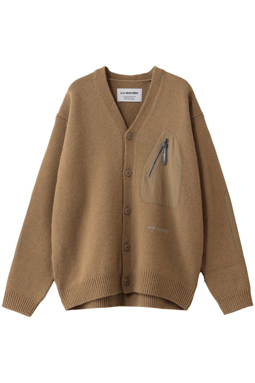 【アンドワンダー/and wander】の【UNISEX】shetland wool カーディガン インテリア・キッズ・メンズ・レディースファッション・服の通販 founy(ファニー) 　ファッション　Fashion　レディースファッション　Fashion for Women　トップス・カットソー　Cut & Sew Tops　ニット　Knit Tops & Sweaters　カーディガン・羽織り　Layered Style Cardigans　ユニセックス　Unisex, Genderless　アウトドア　Outdoor Clothing　カーディガン　Cardigan, Knitwear　新作・新入荷　New Arrivals / New In　ベージュ|ID: prp329100004734395 ipo3291000000034198540