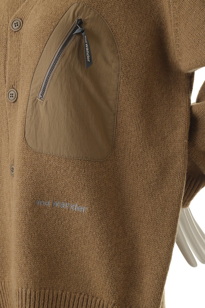 【アンドワンダー/and wander】の【UNISEX】shetland wool カーディガン 人気、トレンドファッション・服の通販 founy(ファニー) 　ファッション　Fashion　レディースファッション　Fashion for Women　トップス・カットソー　Cut & Sew Tops　ニット　Knit Tops & Sweaters　カーディガン・羽織り　Layered Style Cardigans　ユニセックス　Unisex, Genderless　アウトドア　Outdoor Clothing　カーディガン　Cardigan, Knitwear　other-5|ID: prp329100004734395 ipo3291000000035586686
