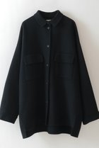 【ハー/HER.】の【10/16 12:00販売開始】メルトンリバーシャツジャケット 人気、トレンドファッション・服の通販 founy(ファニー) ファッション Fashion レディースファッション Fashion for Women アウター Coat / Outerwear Collection レディースジャケット・軽アウター Jackets おすすめ Recommended / Our Picks ジャケット Jacket, Outerwear メルトン Melton, Heavy Wool 新作・新入荷 New Arrivals / New In 軽量 Lightweight, Ultra Light thumbnail ブラック|ID: prp329100004735900 ipo3291000000034209489