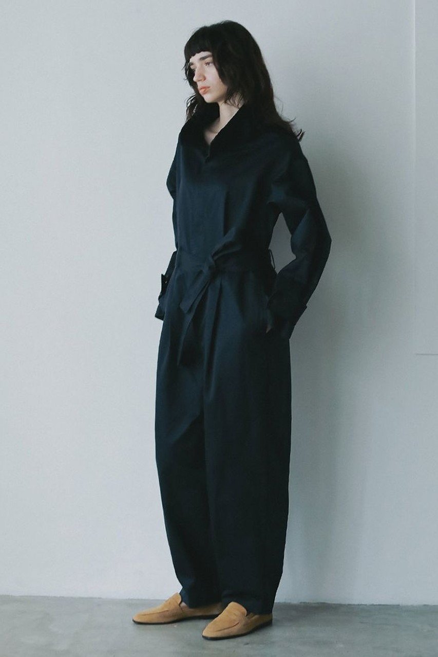 【ハー/HER.】の【10/16 12:00販売開始】コットンギャバジンジャンプスーツ 人気、トレンドファッション・服の通販 founy(ファニー) 　ファッション　Fashion　レディースファッション　Fashion for Women　パンツ　Pants & Trousers　おすすめ　Recommended / Our Picks　スタンド　Stand Collar, Upright Stand　スーツ　Suit, Formalwear　トレンチ　Trench, Trench Coat　マニッシュ　Mannish, Boyish　新作・新入荷　New Arrivals / New In　other-4|ID: prp329100004735902 ipo3291000000034209513