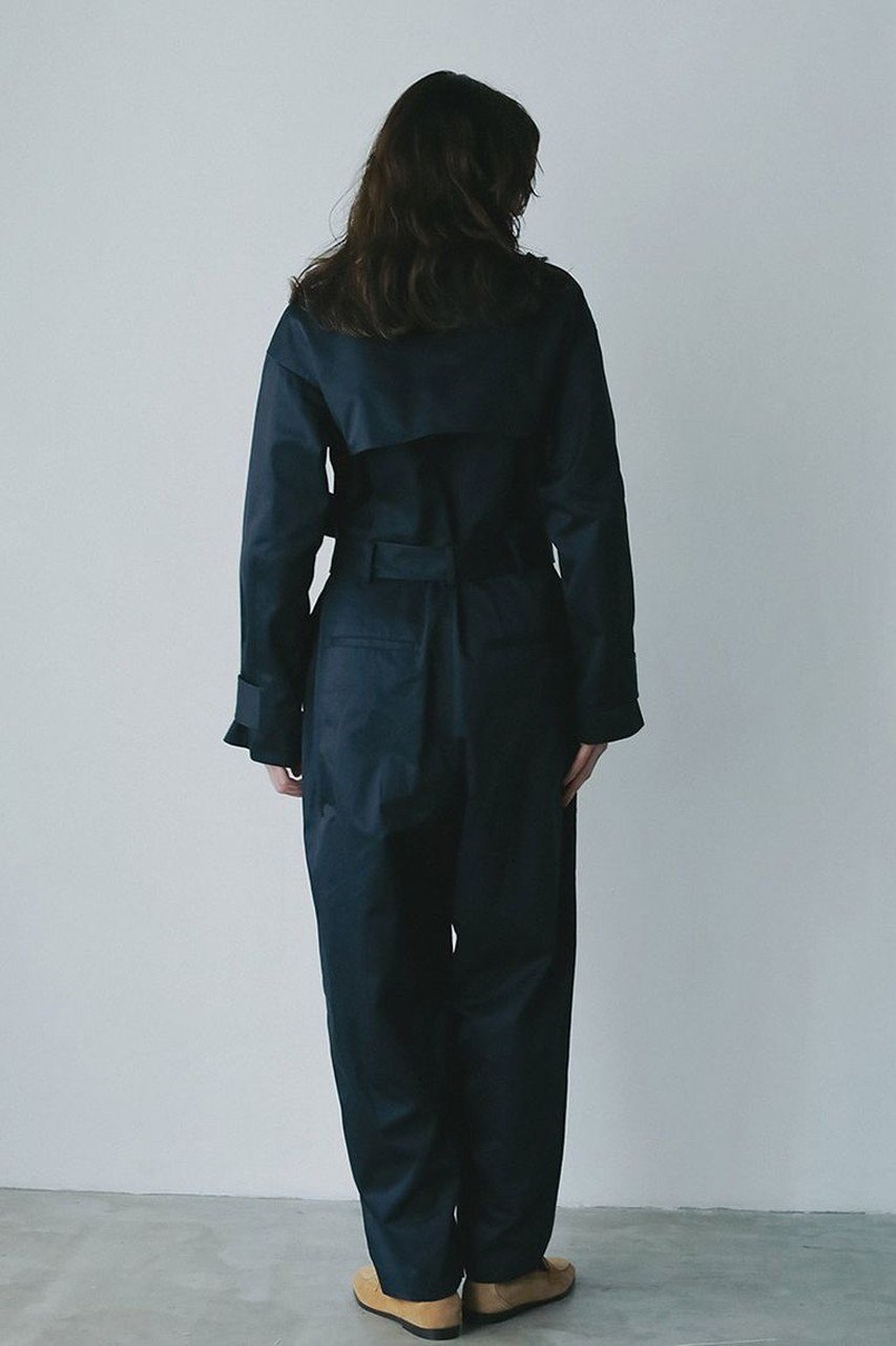 【ハー/HER.】の【10/16 12:00販売開始】コットンギャバジンジャンプスーツ 人気、トレンドファッション・服の通販 founy(ファニー) 　ファッション　Fashion　レディースファッション　Fashion for Women　パンツ　Pants & Trousers　おすすめ　Recommended / Our Picks　スタンド　Stand Collar, Upright Stand　スーツ　Suit, Formalwear　トレンチ　Trench, Trench Coat　マニッシュ　Mannish, Boyish　新作・新入荷　New Arrivals / New In　other-5|ID: prp329100004735902 ipo3291000000034209514