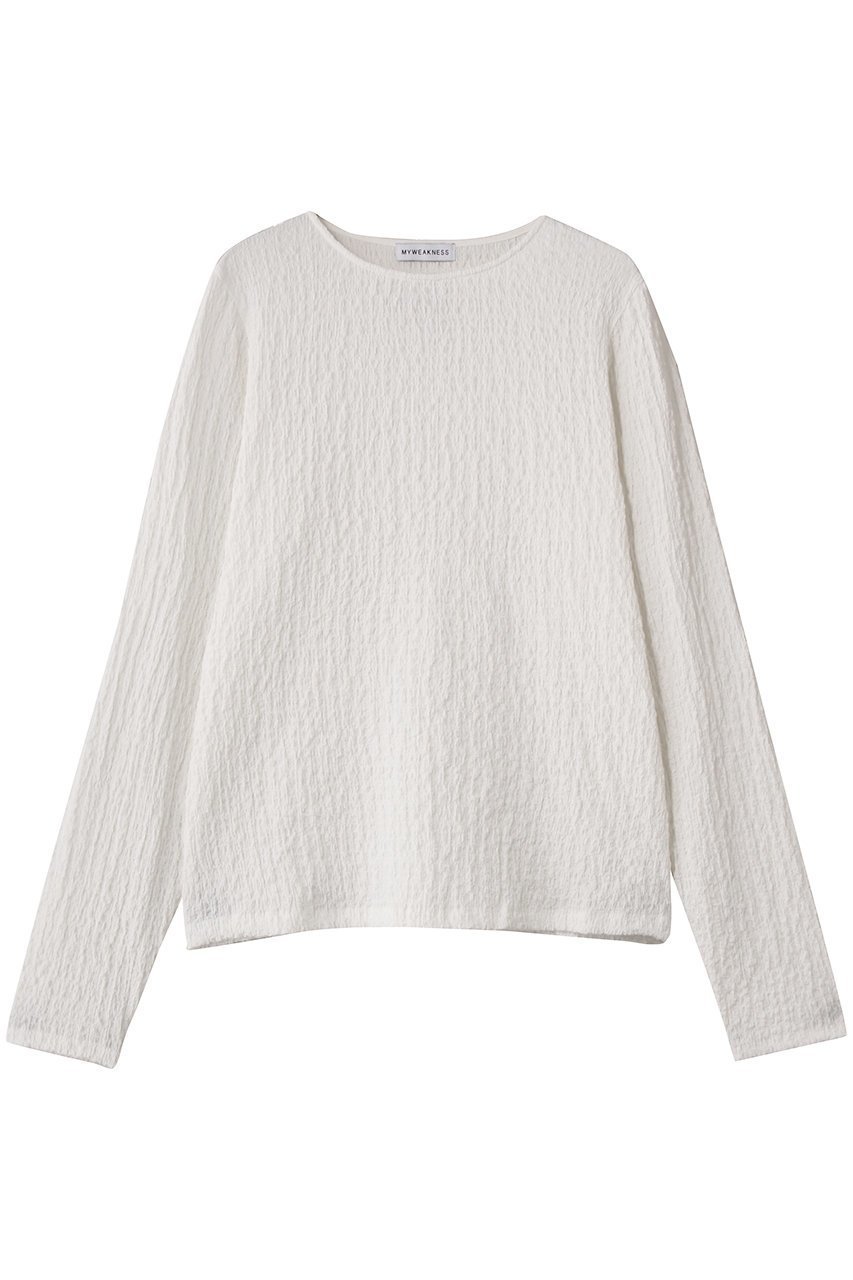 【マイ ウィークネス/MY WEAKNESS】のHilja T Shirt Long 人気、トレンドファッション・服の通販 founy(ファニー) 　ファッション　Fashion　レディースファッション　Fashion for Women　トップス・カットソー　Cut & Sew Tops　シャツ・ブラウス・オフィスカジュアル　Elegant Blouses & Button-Ups　ロングTシャツ・Tシャツ　Longline T-Shirts & Tees　カットソー・ベーシックTシャツ　Cut-and-Sewn Tops / Stretch Tees & Basics　2025年　2025　2025-2026秋冬・A/W　Autumn/Winter 2025–26 AW25–26　イタリア　Italy　カットソー　Cut and Sewn Top　シンプル　Simple, Minimal　ジャケット　Jacket, Outerwear　スリーブ　Sleeve, Long Sleeve / Short Sleeve　デニム　Denim, Jeans Material　フィット　Fit, Slim Fit　ロング　Long, Long-Length　A/W・秋冬　Autumn/Winter　 other-1|ID: prp329100004735905 ipo3291000000034209535