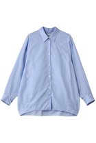 【マイ ウィークネス/MY WEAKNESS】のHilja Dolman Sleeve Shirt 人気、トレンドファッション・服の通販 founy(ファニー) ファッション Fashion レディースファッション Fashion for Women トップス・カットソー Cut & Sew Tops シャツ・ブラウス・オフィスカジュアル Elegant Blouses & Button-Ups コンパクト Compact, Small Size シンプル Simple, Minimal スリーブ Sleeve, Long Sleeve / Short Sleeve フロント Front, Front Design ヨーク Yoke, Yoke Design ロング Long, Long-Length A/W・秋冬 Autumn/Winter エレガント 上品 Elegant 2025年 2025 2025-2026秋冬・A/W Autumn/Winter 2025–26 AW25–26 thumbnail ブルー|ID: prp329100004735907 ipo3291000000034209556