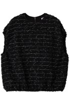 【マイ ウィークネス/MY WEAKNESS】のHilja Pullover 人気、トレンドファッション・服の通販 founy(ファニー) ファッション Fashion レディースファッション Fashion for Women トップス・カットソー Cut & Sew Tops ニット Knit Tops & Sweaters カジュアルプルオーバー・ニットトップス Pullovers & Knit Tops / Casual Pullovers 2025年 2025 2025-2026秋冬・A/W Autumn/Winter 2025–26 AW25–26 インナー Innerwear シンプル Simple, Minimal ツイード Twill, Twill Weave ノースリーブ Sleeveless, No-Sleeve リラックス Relax, Relaxed Fit A/W・秋冬 Autumn/Winter thumbnail ブラック|ID: prp329100004735909 ipo3291000000034209572