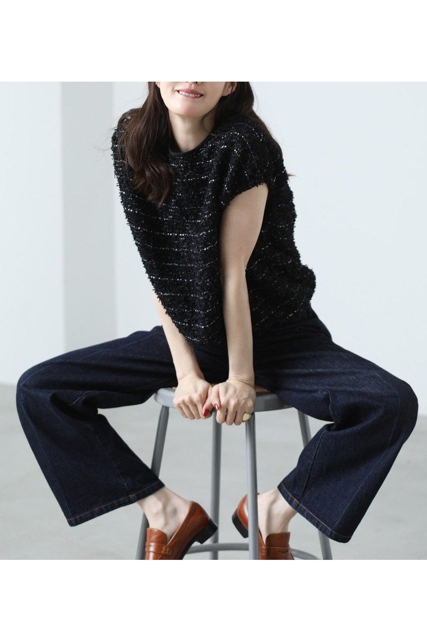 【マイ ウィークネス/MY WEAKNESS】のHilja Pullover 人気、トレンドファッション・服の通販 founy(ファニー) 　ファッション　Fashion　レディースファッション　Fashion for Women　トップス・カットソー　Cut & Sew Tops　ニット　Knit Tops & Sweaters　カジュアルプルオーバー・ニットトップス　Pullovers & Knit Tops / Casual Pullovers　2025年　2025　2025-2026秋冬・A/W　Autumn/Winter 2025–26 AW25–26　インナー　Innerwear　シンプル　Simple, Minimal　ツイード　Twill, Twill Weave　ノースリーブ　Sleeveless, No-Sleeve　リラックス　Relax, Relaxed Fit　A/W・秋冬　Autumn/Winter　other-6|ID: prp329100004735909 ipo3291000000034209577
