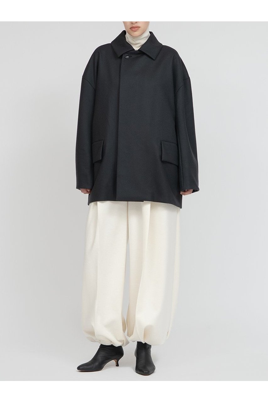 【イロット/IIROT】のスタンドフォール カラー コート 人気、トレンドファッション・服の通販 founy(ファニー) 　ファッション　Fashion　レディースファッション　Fashion for Women　アウター　Coat / Outerwear Collection　コート・ロングコート・ピーコート　Long Coats, Peacoats & More　クラシック　Classic, Timeless Style　ショート　Short, Short Length　スタンド　Stand Collar, Upright Stand　パターン　Pattern, Design Print　メルトン　Melton, Heavy Wool　エレガント 上品　Elegant　定番　Standard, Basic Item　新作・新入荷　New Arrivals / New In　other-6|ID: prp329100004735912 ipo3291000000034209607