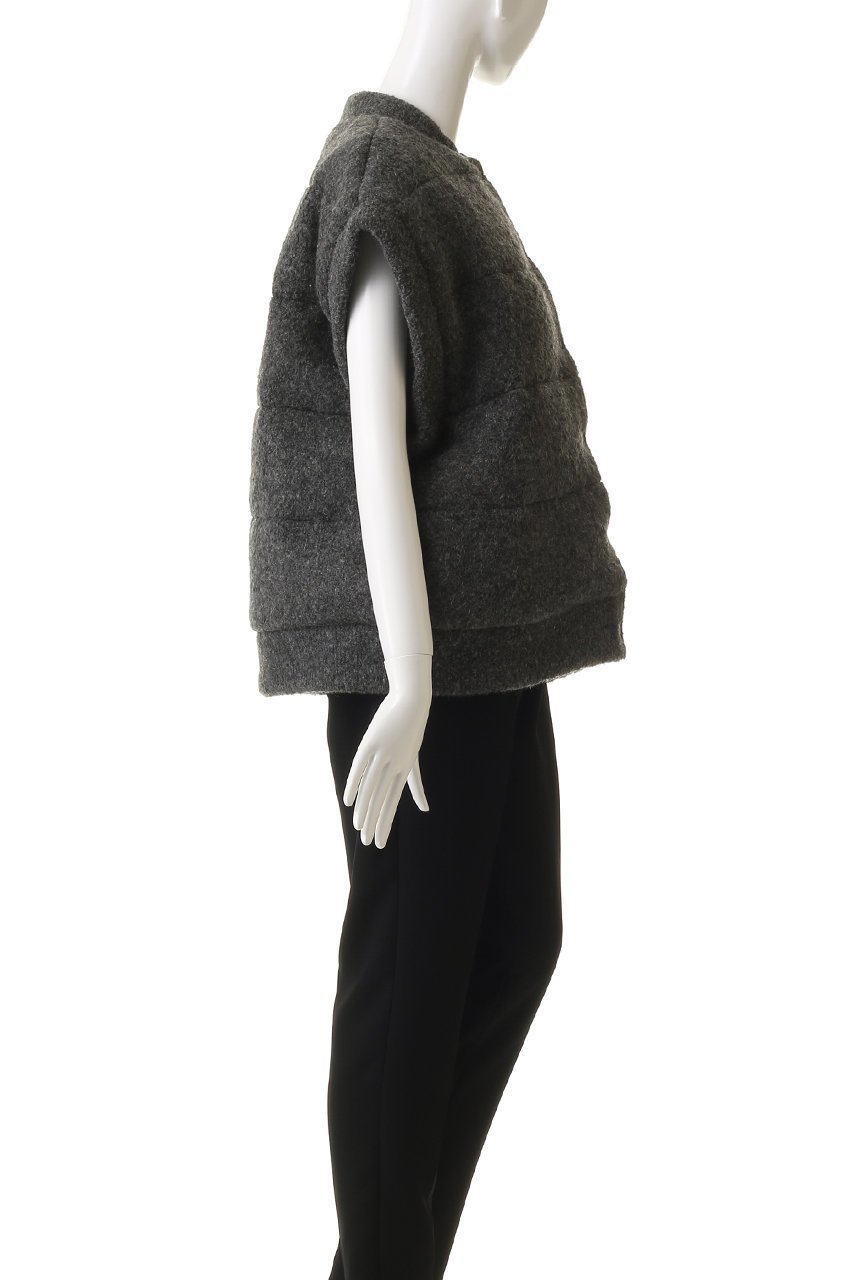 【ハー/HER.】のアルパカブレンド中綿ニットベスト 人気、トレンドファッション・服の通販 founy(ファニー) 　ファッション　Fashion　レディースファッション　Fashion for Women　トップス・カットソー　Cut & Sew Tops　ニット　Knit Tops & Sweaters　ベスト&ジレ / 重ね着スタイル　Vests & Gilets　カジュアルプルオーバー・ニットトップス　Pullovers & Knit Tops / Casual Pullovers　おすすめ　Recommended / Our Picks　キルティング　Quilted, Quilting　スペシャル　Special, Limited Edition　ベスト　Vest, Waistcoat　other-5|ID: prp329100004735913 ipo3291000000034241778