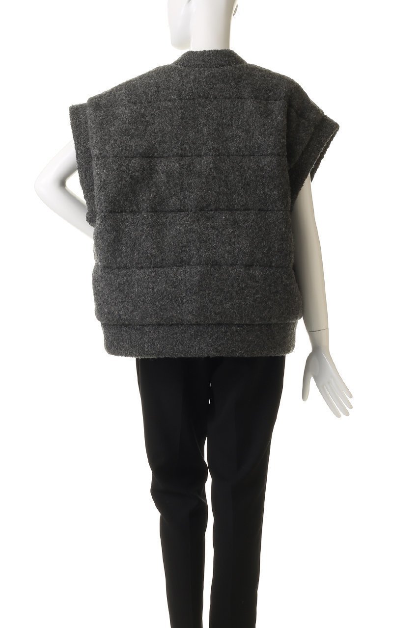 【ハー/HER.】のアルパカブレンド中綿ニットベスト 人気、トレンドファッション・服の通販 founy(ファニー) 　ファッション　Fashion　レディースファッション　Fashion for Women　トップス・カットソー　Cut & Sew Tops　ニット　Knit Tops & Sweaters　ベスト&ジレ / 重ね着スタイル　Vests & Gilets　カジュアルプルオーバー・ニットトップス　Pullovers & Knit Tops / Casual Pullovers　おすすめ　Recommended / Our Picks　キルティング　Quilted, Quilting　スペシャル　Special, Limited Edition　ベスト　Vest, Waistcoat　other-6|ID: prp329100004735913 ipo3291000000034241779