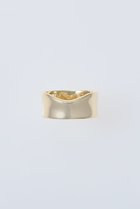 【エネイ/ENEY】の【受注生産】Soil K10YGワイドリング イエローゴールド|ID: prp329100004737422 ipo3291000000036146993