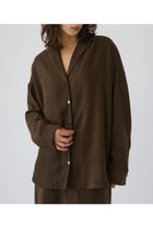 【リムアーク/RIM.ARK】の【10/22 10:00販売開始】Open collor F/Suede shirt JK/ジャケット カーキ|ID:prp329100004737432