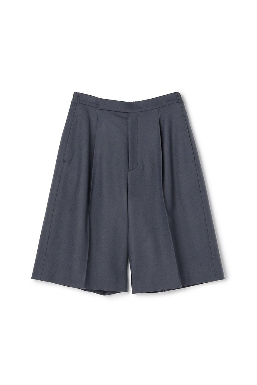 【アンクレイヴ/uncrave】のフランネル バミューダパンツ インテリア・キッズ・メンズ・レディースファッション・服の通販 founy(ファニー) 　ファッション　Fashion　レディースファッション　Fashion for Women　パンツ　Pants & Trousers　ジャケット　Jacket, Outerwear　ストレート　Straight, Straight Cut　ドレス　Dress, One-Piece　バランス　Balance, Style Balance　フレア　Flare, Flared　今季　This Season, Current Season　新作・新入荷　New Arrivals / New In　ブルーグレー|ID: prp329100004737436 ipo3291000000034219417