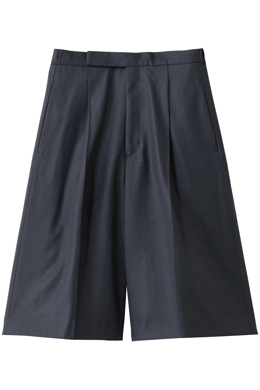 【アンクレイヴ/uncrave】のフランネル バミューダパンツ インテリア・キッズ・メンズ・レディースファッション・服の通販 founy(ファニー) 　ファッション　Fashion　レディースファッション　Fashion for Women　パンツ　Pants & Trousers　ジャケット　Jacket, Outerwear　ストレート　Straight, Straight Cut　ドレス　Dress, One-Piece　バランス　Balance, Style Balance　フレア　Flare, Flared　今季　This Season, Current Season　ブルーグレー|ID: prp329100004737436 ipo3291000000035415892