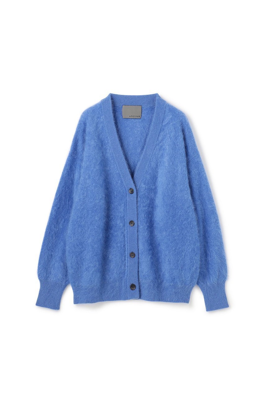 【アンクレイヴ/uncrave】のカシミヤファーニット カーディガン インテリア・キッズ・メンズ・レディースファッション・服の通販 founy(ファニー) 　ファッション　Fashion　レディースファッション　Fashion for Women　トップス・カットソー　Cut & Sew Tops　ニット　Knit Tops & Sweaters　カーディガン・羽織り　Layered Style Cardigans　エアリー　Airy Texture　カーディガン　Cardigan, Knitwear　ライトブルー|ID: prp329100004737438 ipo3291000000034255760